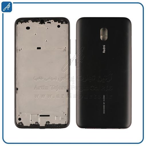 تصویر  HOUSING REDMI 8A BLACK XIAO