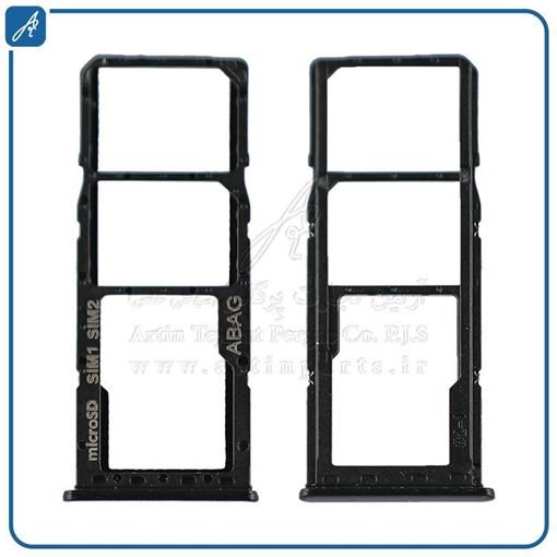 تصویر  SIM HOLDER A21S BLACK SAM