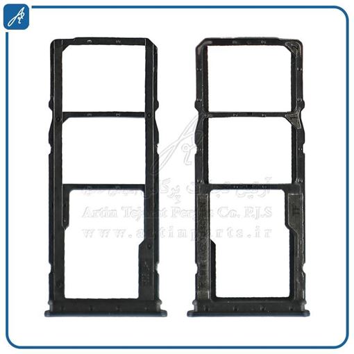 تصویر  SIM HOLDER REDMI 9A  BLACK XIAO