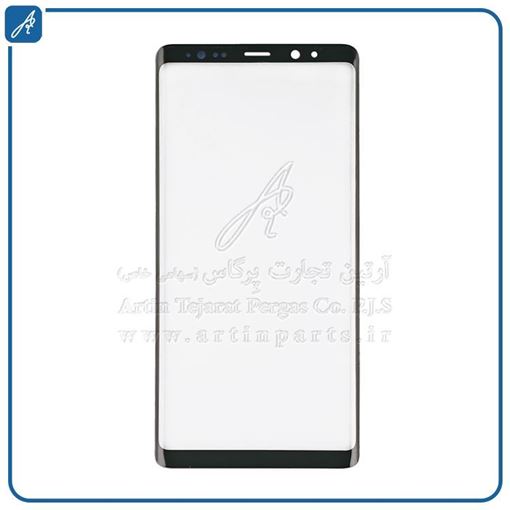 تصویر  GLASS NOTE 8 BLACK SAM