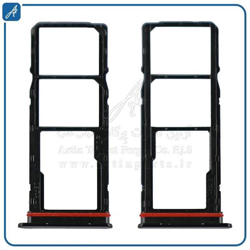 تصویر  SIM HOLDER A05 BLACK SAM
