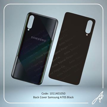 تصویر BACK COVER A70S BLACK SAM