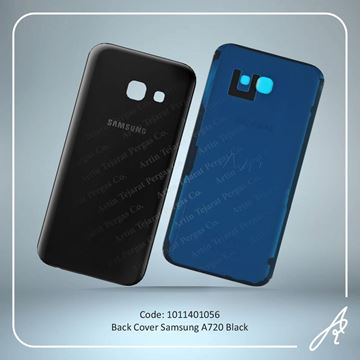 تصویر BACK COVER A720 BLACK SAM