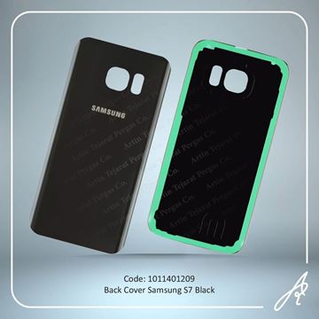 تصویر BACK COVER S7 BLACK SAM