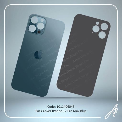 تصویر  BACK COVER 12 PRO MAX BLUE  IPHONE