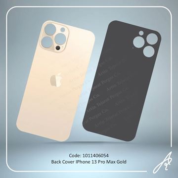 تصویر BACK COVER 13 PRO MAX GOLD IPHONE