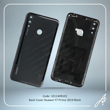 تصویر BACK COVER Y7 PRIME 2019 BLACK HUW