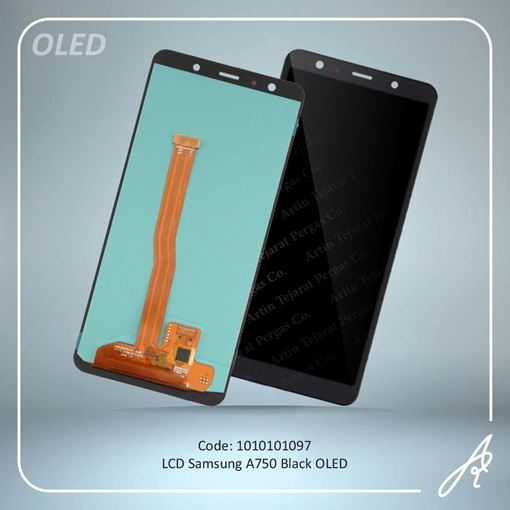 تصویر  LCD A750 OLED BLACK SAM
